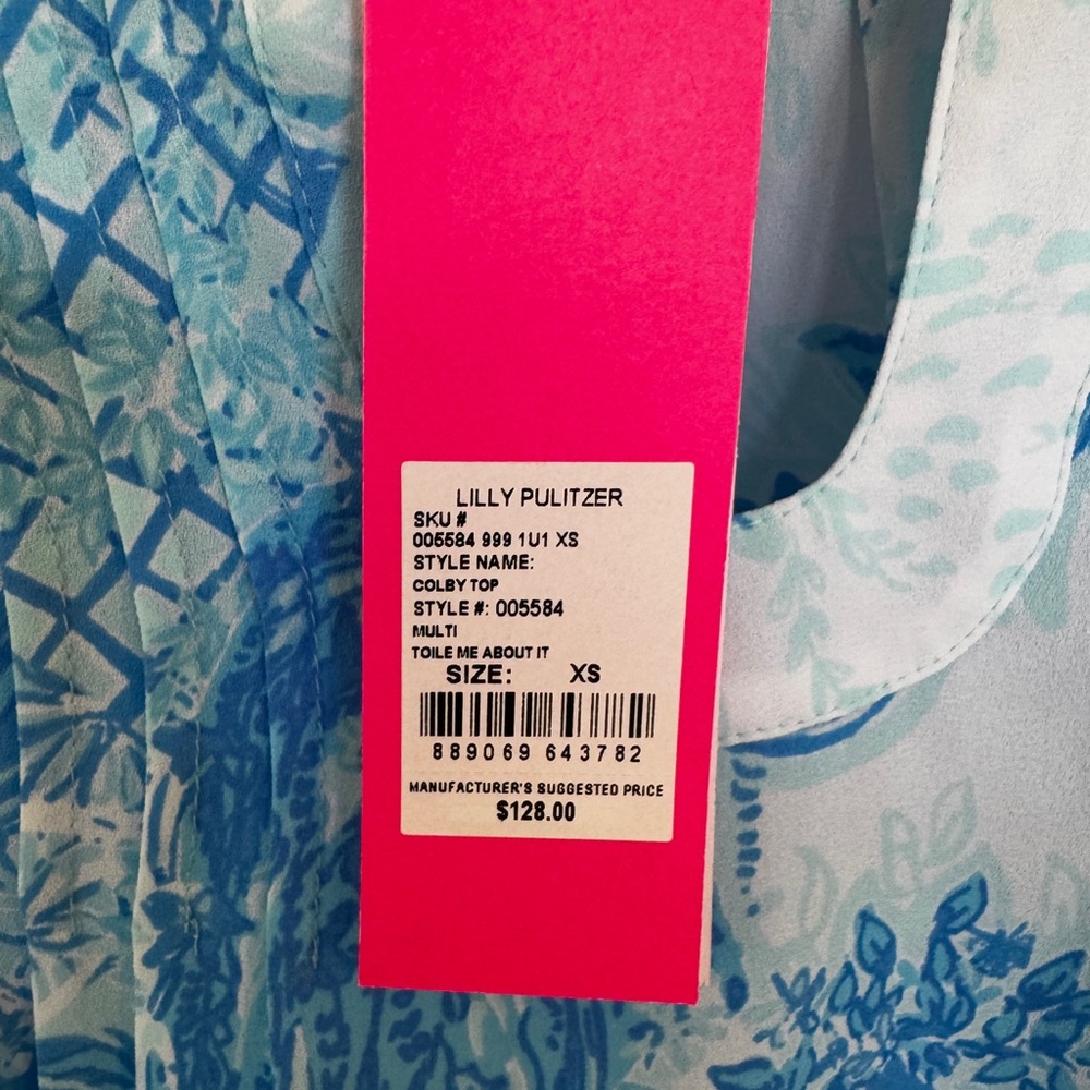 Lilly Pulitzer Colby Top - Picture 3 of 3